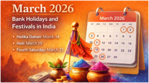 Bank Holidays in March 2026