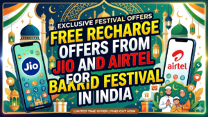 Free Recharge Offers from Jio and Airtel for Bakrid Festival in India