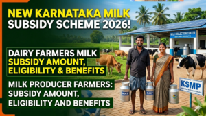 Milk Incentive Amount in Karnataka