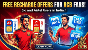RCB : Free Recharge Offers for RCB Fans!