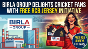 Birla Group Delights Cricket Fans with Free RCB Jersey