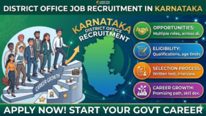 District Office Job Recruitment in Karnataka!