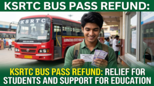 KSRTC Bus Pass Refund