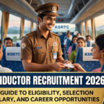 KSRTC Conductor Recruitment 2026