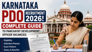 Karnataka PDO Recruitment 2026!
