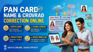PAN Card Correction Online