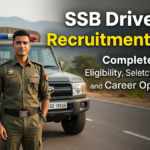 SSB Driver Job Recruitment 2026 !