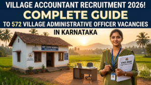 Village Accountant Recruitment 2026!