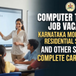 Computer Teacher Job Vacancy