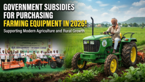 Agriculture : Farming Equipment Government Subsidies for Purchasing Farming Equipment in 2026!