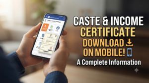 App : Caste and Income Certificate Download on Mobile!