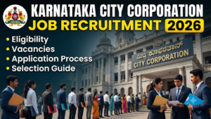 Karnataka City Corporation Job Recruitment 2026