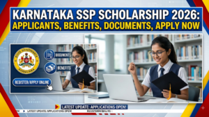 Karnataka SSP Scholarship 2026